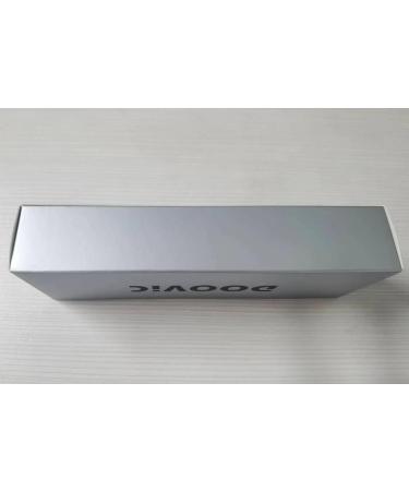 DOOViC Blue Light Filter Reading Glasses - Square Frame Large Lenses Prescription 024 Transparent (2.75x) - International Shipping Available - Buy Online on GoSupps.com