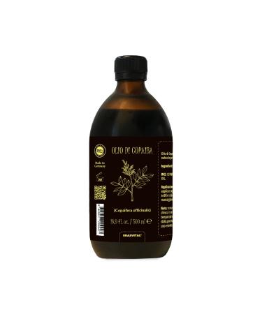 ERASVITAL Copaiba Resin Balm 500ml - Natural Undiluted Copaifera Officinalis Resin - A Useful Ingredient in Skin Care