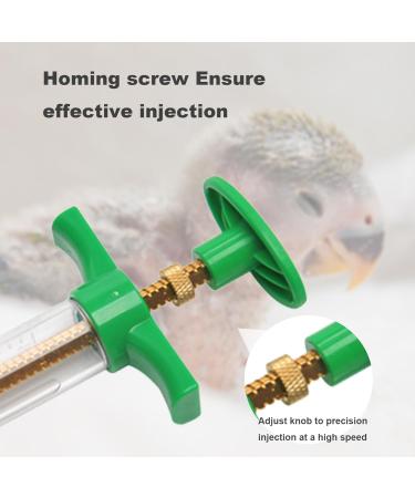 Baby Bird Feeding Kit 6PCS 20ML Baby Birds Feeding Syringe with Hose and Spoons Hand Feeding Device with Scale and Positioning Screw for Sick Bird - Buy Online on GoSupps.com