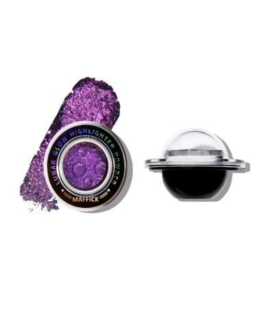 LXZJJM Planet Highlighter Multichrome Glitter Shimmer Highlighter Planet-Inspired Makeup for Silky Natural Glow Face and Body Brightening Natural-Looking Highlighter (08# 2.1g/0.08 OZ.) 08# 2.1 g (Pack of 1)