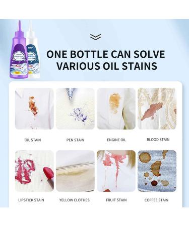 Symmetry Stain Remover Symtmetry Enzyme Laundry Stain Remover Active Enzyme Laundry Stain Remover Purple Bottle Stain Remover for Clothes Laundry (1 Bottle) - Buy Online on GoSupps.com