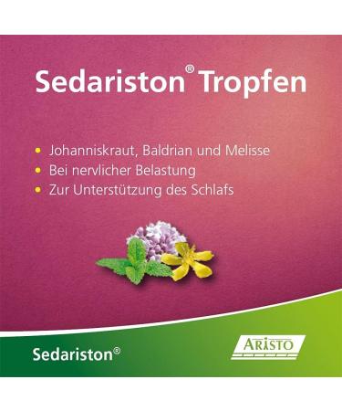 Buy Sedariston Drops 50 ml - Natural Stress Relief & Herbal Remedies - International Shipping Available - Buy Online on GoSupps.com