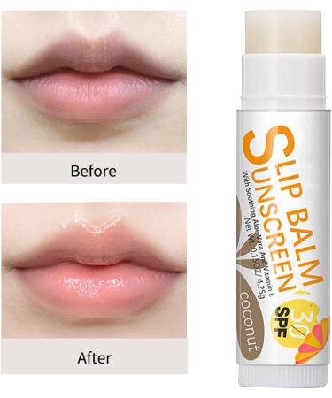 Sunscreen Lip Balm - Lip Care Products | Fruit Flavor SPF 30 Sunscreen Long Lasting Moisturizing Lip Balm for Very Chapped Lips Jingan - Buy Online on GoSupps.com