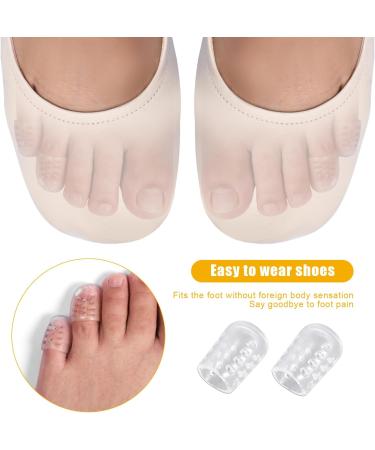 30pcs Clear Silicone Anti-Friction Toe Protectors for Shoes - Breathable Toe Covers for Women and Men - Buy Online on GoSupps.com