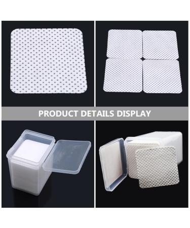FRCOLOR 1600 Pcs Grafting Eyelash & Nail Wipes - Lint-Free Non-Woven Fabric for Eye Makeup & Acrylic Nails - 5x5cm Clean Cloths - Buy Online on GoSupps.com