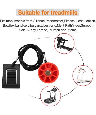 Universal Treadmill Safety Key for NordicTrack, Proform, Weslo, Reebok, and More - Buy Online on GoSupps.com