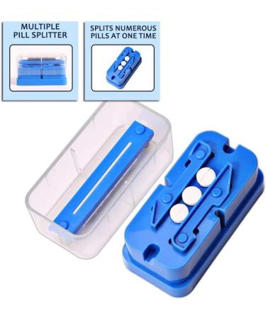 Buy Pill Cutter & Splitter - Ideal for All Pills & Vitamins | Accurate Pill Divider for Easy Splitting & Quartering - Fast International Shipping - Buy Online on GoSupps.com