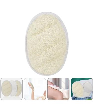 NOLITOY 3pcs Natural Loofah Sponge Set - Exfoliating Bath & Shower Body Brush for Spa Skincare & Makeup Removal - Buy Online on GoSupps.com