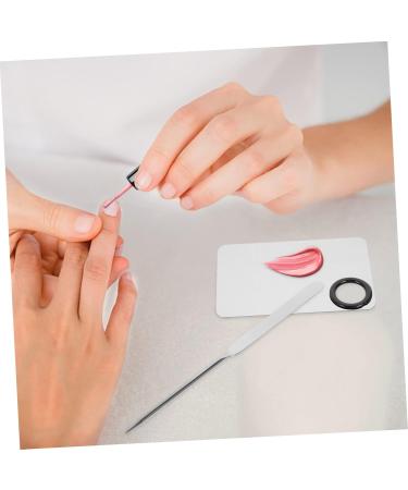 Buy 1 Set Palette Stick Beauty Spatula & Mixing Tray - Korean Makeup Kit with Stainless Steel Spatula | International Shipping - Buy Online on GoSupps.com