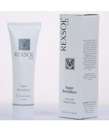 REXSOL Super Revitalizer Facial Cream - 60 ml (Moisturizing Anti-Aging Skincare for All Skin Types - International Shipping Available - Buy Online on GoSupps.com