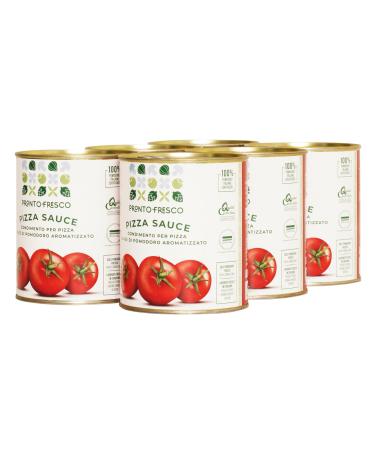 Greci Pronto Fresco Pizza Sauce - 6 x 800g - Premium Italian Pizza Sauce