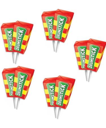 VIMIX Individually Wrapped Fruit Flavour Drumstick Lollipops Bag 1kg - Buy Online on GoSupps.com