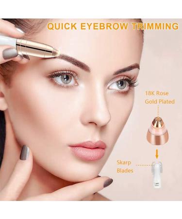 Unfair ZQ Eyebrow Hair Remover Replacement Heads - Painless Facial Hair Removal Tool for Perfectly Shaped Brows - Buy Online on GoSupps.com
