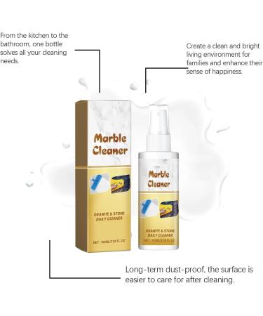 3Pieces Marble Care Liquid 100ml Cleans Stain Remover for Marble Wall and Floor - Buy Online on GoSupps.com