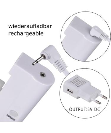 BOWKA Electric Derma Pen Microneedling Pen Wireless Rechargeable with 2 Sets of Accessories Adjustable from 0.25 mm to 2.0 mm (CC-DMR-PEN) - Buy Online on GoSupps.com