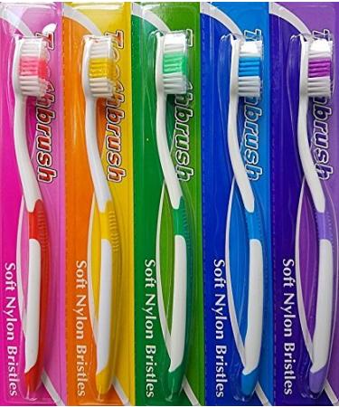 55 Medium Soft Toothbrushes for Church Missionaries and Shelters - Buy Online on GoSupps.com
