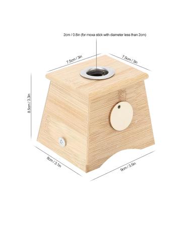 Buy Moxa Box - Two Hole & Single Hole Bamboo Moxibustion Tools for International Shipping - Buy Online on GoSupps.com