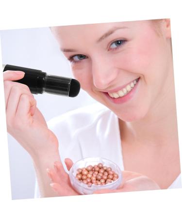 MERRYHAPY powder brush tool powder applicator blusher brushes blush Retractable Makeup Brushes with Cover Push type Storage Box container one body polvo vegetable - Buy Online on GoSupps.com