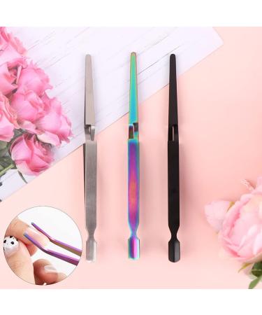 Stainless Steel Nail Shaping Tweezers Pinch Nail Tool for Acrylic UV Gel Tips C Curve Pinchers Sculpture Clip Multicolor - Buy Online on GoSupps.com