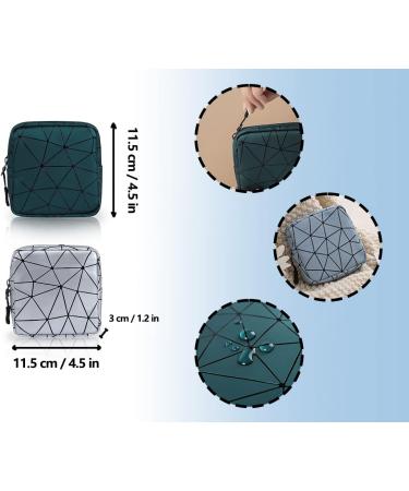 Zoetwhay Tampons Storage - Portable Mini Period Bag with Zipper | Waterproof Tampon Organizer (2 Pack) - Buy Online on GoSupps.com