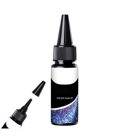 Clear Nail Gel - Manicure Adhesive 30ml Gel for Blending and Blending Nails | For Beginners Salons Parties and Home Manicure Projects