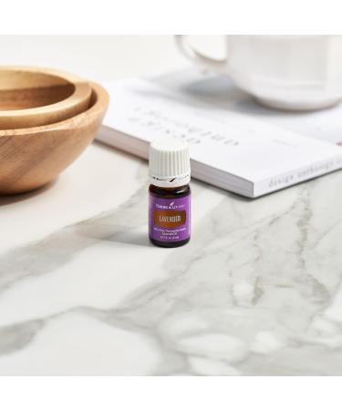 Young Living Lavender Essential Oil 5ml - 100% Pure Aromatherapy for Relaxation & Unwinding - Calming Essential Oil for DIY Wellness Recipes - Buy Online on GoSupps.com