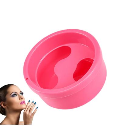 Aizuoni Manicure Bowl - Manicure Spa Bowl - Manicure Tool Nail Soaking Container Manicure Hand Bowl Art Hand Wash Spa Tool for Salon Home Pink