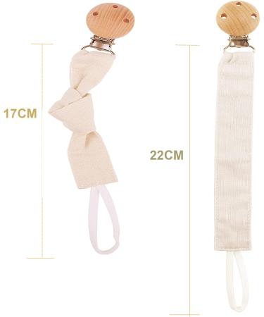 ARTLATU 3-Piece Baby Gift Set: Bib Pacifier Chain & Hairband - Perfect Gifts for Newborn Girls - Buy Online on GoSupps.com