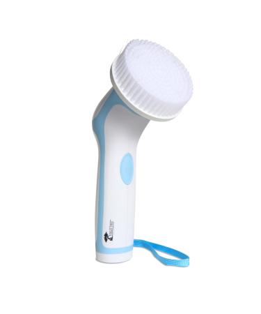 Skin Cleansing System Facial Brush & Body Care Kit for Women & Men - 4 Heads, Water-Resistant, Blue - Buy Online on GoSupps.com