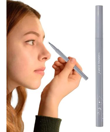 Lower Eyelash Pencil | Super Slim Bottom Eyelash Pencil with Double Tip | Women Makeup Eyelash for Home Offices Travel Dating Gathering Stage Performance Black - Buy Online on GoSupps.com