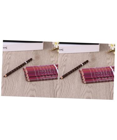 LALAFINA Pcs Lip Liner Eyebrow Pen Pipliner Pencil Lip Makeup Set Lip Liner Pencils Eyebrow Pencil Water Proof Lip Makeup Lipliner Pencil