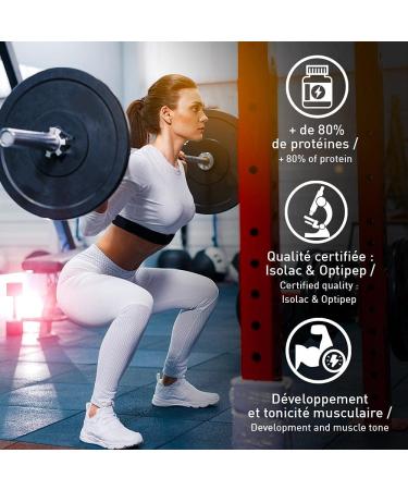 Pure Whey 100% ISOLATE Pure Whey Isolate Premium Natural Protein Strong Assimilation Muscle Development Bodybuilding Fitness French Laboratory Eric Favre Vanilla 750 g - Buy Online on GoSupps.com