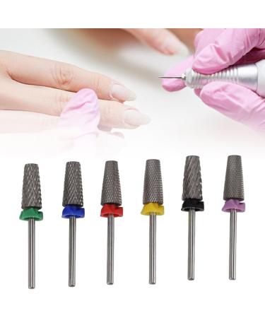 Polish Removal Drill Bit Precise Safe Long Durability Nail Drill Bits for Manicure for Acrylic Gel Nails - Buy Online on GoSupps.com