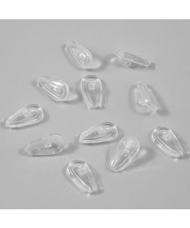 Buy NATUCE Glasses Repair Set - 10 Pairs Soft Silicone Nose Pads Non-Slip Screws & Tweezers - Perfect for International Shipping - Buy Online on GoSupps.com
