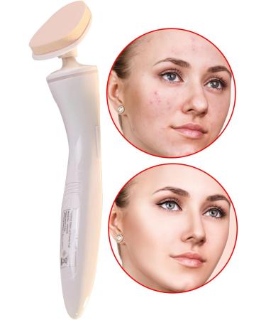 Vibrate Foundation Brush 360 Degrees Rotating Portable Cosmetic Brush | Powder Foundation Brush for Home Travel Makeup Brush for Liquid Cream Powder Dtt Electric Powder Puff (Battery Model) - Buy Online on GoSupps.com