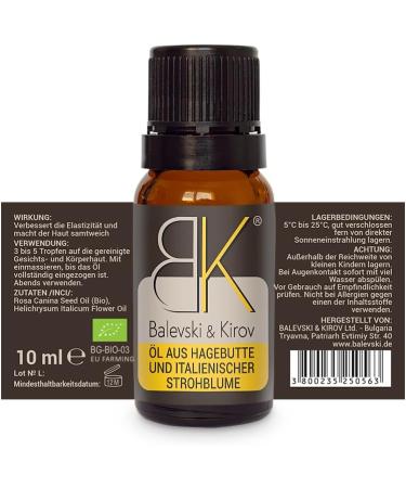 Organic Rosehip Oil Cold Pressed Anti-Ageing Face Oil for Radiant Skin - Anti-Wrinkle Natural - Buy Online on GoSupps.com