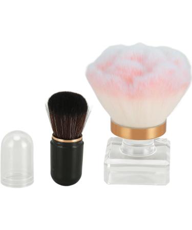 EXQUISITE AND STYLISH HANDLE THICKENED DIE CAST DESIGN SOFT BRISTLES Synthetic Fiber BRISTLES: Makeup Brush Set with Black Travel Bag Synthetic Fiber Hair for Blending  - Buy Online on GoSupps.com