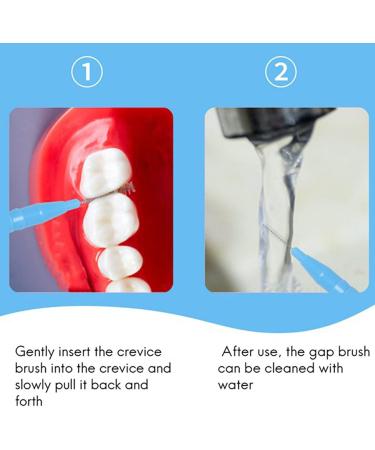ISTOVO 1000pcs Interdental Brushes - Gentle Dental Pick & Tooth Floss for Effective Cleaning | International Shipping Available - Buy Online on GoSupps.com