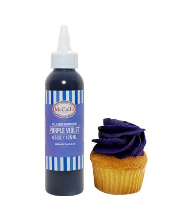 McCall's Liquid Gel Food Colour 4.5 oz Purple - Made in Canada