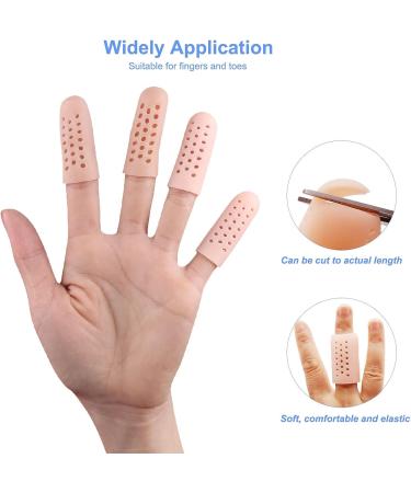 Juliyeh Gel Toe Caps Protectors 16 PCS - Breathable Silicone Sleeve for Toe Protection and Comfort - Bunion Pads Cushion for Men and Women - Toe Guards for Running - Ingrown Toenails and Corns Beige - Buy Online on GoSupps.com