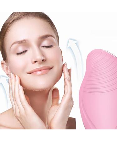 Face Cleansing Brush | Soft Silicone Face Brush - Rechargeable Vibrating Waterproof Skin Care Tool for Deep Cleansing Firming Exfoliation and Enhanced Pink (English) - Buy Online on GoSupps.com