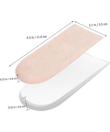 NOLITOY Height Increasing Insoles for Women | 2 Pairs Heel Cushion & Lift for Sneakers | Adjustable Suede Shoe Pads - Buy Online on GoSupps.com