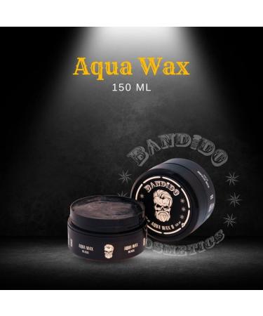 Bandido Hair Wax No. 8 - 150ml Black Hair Styling Wax for Men | International Shipping - Buy Online on GoSupps.com