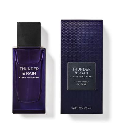 Bath and Body Thunder & Rain Men's Cologne | 3.4 Fl Oz