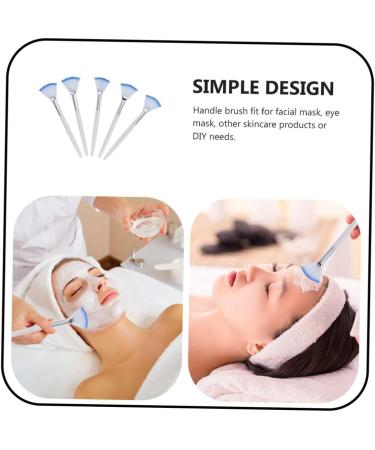 FRCOLOR facial applicator brush body lotion applicator brush silicone basting brush makeup fan acid cosmetic Applicator Fan-shaped Brush Makeup - Buy Online on GoSupps.com
