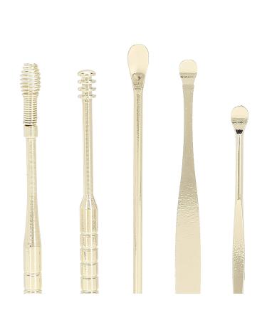 6 PCS Ear Wax Removal Tool Set - Reusable and Portable Ear Cleaner Kit with Storage (Yellow) - Buy Online on GoSupps.com