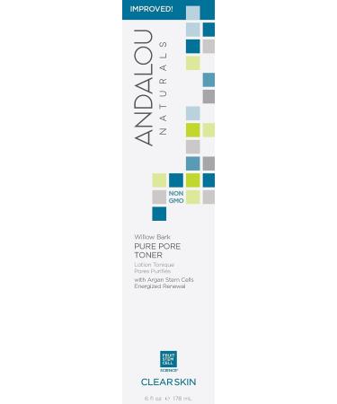 Andalou Naturals Willow Bark Pure Pore Toner - 6 Fl Oz - Buy Online on GoSupps.com