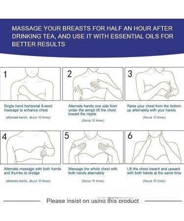 Tisane For La Poitrine - Th Soin Buste 28 Jours M lange D'herbes Naturelles For La Forme Et Le Maintien Des Courbes De La Poitrine Tisane Bien- tre Quotidienne(1PCS) - Buy Online on GoSupps.com