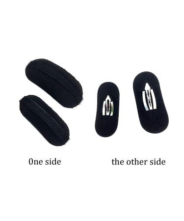 4 Pcs Black Bump It Up Volume Hair Base Styling Insert Tool Set for Women - Hair Bun Maker & Accessories - Buy Online on GoSupps.com