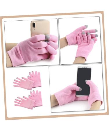 minkissy Moisturizing Spa Gloves 6 Pairs Moisturizing Gloves Miss Moisturiser Pink Polyester White Gloves Touch Screen Hand Gloves - Buy Online on GoSupps.com
